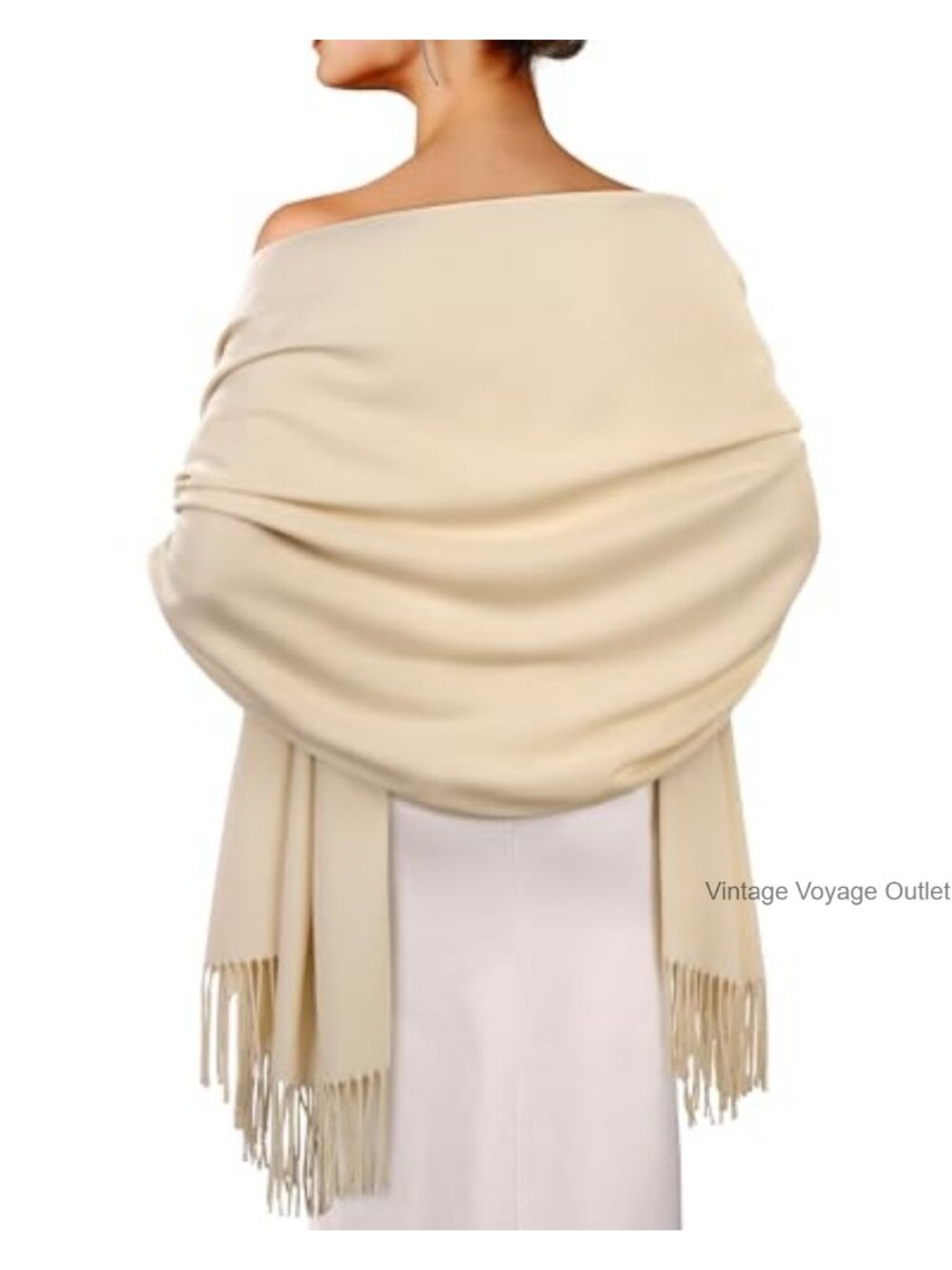 Women's Pashmina Shawl Wrap Wedding Evening Travel Scarf